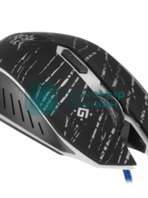 Мышь проводная Defender Dark Agent GM-590L черный, 12800 dpi, USB, кнопки - 6