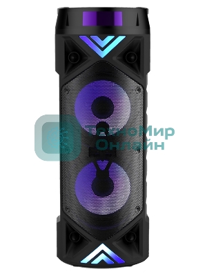 Минисистема Hyundai H-MC180 черный 80Вт/FM/USB/BT/SD/MMC