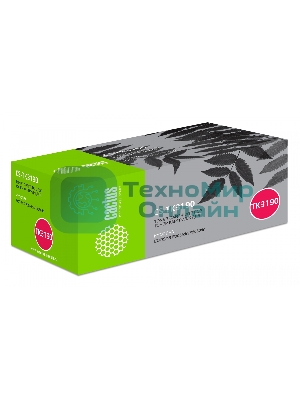 Картридж лазерный Cactus CS-TK3190 черный (25000 стр.) для Kyocera Ecosys P3055dn/P3060dn