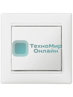 Выключатель Legrand 774401 Valena одноклавишный 10А белый