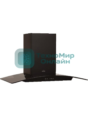 Вытяжка каминная Elikor Аметист 90П-650-К3Д черный, 90 см, 650 куб. м/ч, 54 дБ