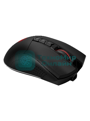 Мышь беспроводная A4Tech Bloody R90 Plus черный, 5000 dpi, радиоканал, USB, кнопки - 8