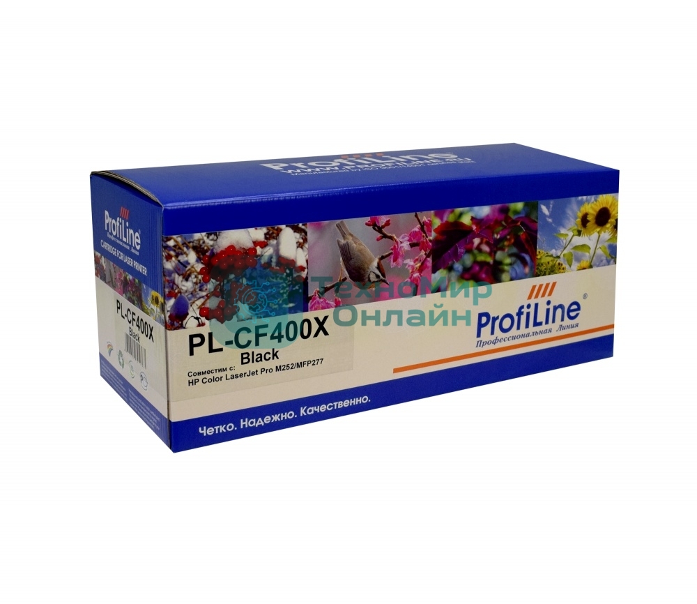 Картридж лазерный ProfiLine PL-CF400X №201X для принтеров HP Color LaserJet Pro M252/MFP277 2800 копий Black