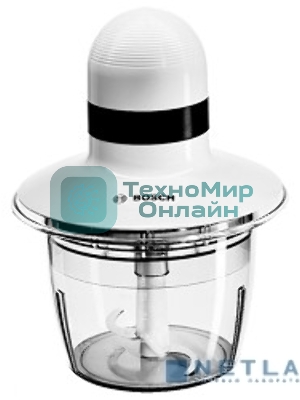 Блендер стационарный Bosch MMR08A1 400Вт, белый/черный