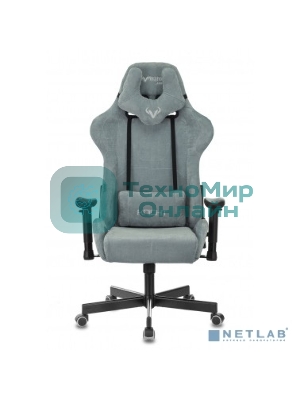 Кресло Бюрократ VIKING KNIGHT LT28 FABRIC серо-голубой, ткань, 120 кг, механизм качания