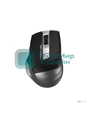 Мышь беспроводная A4Tech Fstyler FB35S серый/черный, 2000 dpi, радиоканал, Bluetooth, USB, кнопки - 5