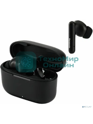 Наушники TWS Panasonic RZ-B110WDG-K черный, внутриканальные, Bluetooth