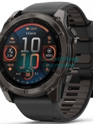 Умные часы Garmin Fenix 8 Solar Sapphire, 1.6