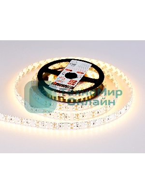 Светодиодная лента Ambrella light GS3601 2835 204Led/ 20W m/ 24V IP20 3000K/ 5000*14*1.2mm (2 конт.)