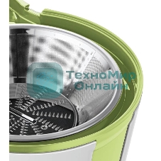 Соковыжималка Bosch MES25G0 универсальная, 700Вт, пластик, белый/зеленый, 2 скорости