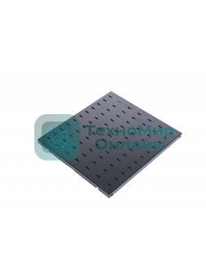 Полка перфорированная, глубина 620 мм, черный (СВ-62-9005)