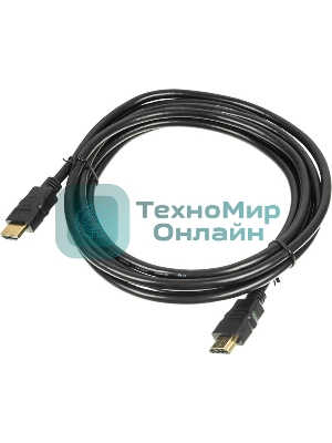 Кабель аудио-видео Buro HDMI (m)/HDMI (m) 3м. черный