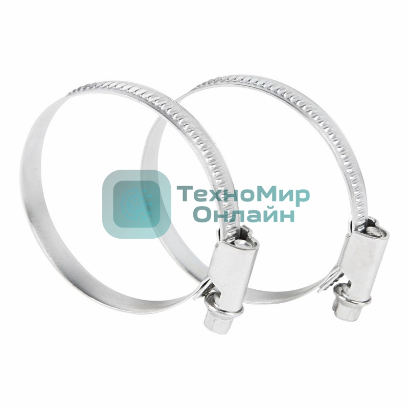 Хомут червячный Rexant 40-60-0,7 мм, (уп. 50 шт)