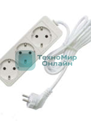 Удлинитель 3х7 м с заземл. 10А IP20 2.2 кВт Союз 481S-9307