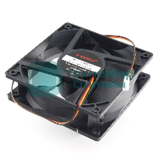 Вентилятор для корпуса Gembird черный, 120 мм, 2500 об/мин, 38.65 дБ, 3 pin