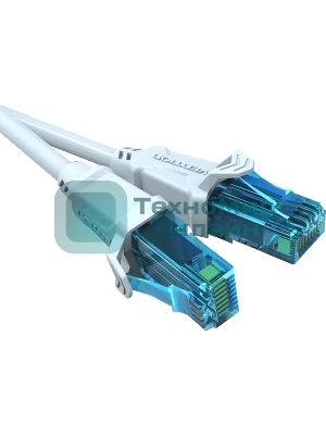 Патч-корд Vention прямой UTP cat.5е, RJ45 - 3 м. Серый VAP-A10-S300