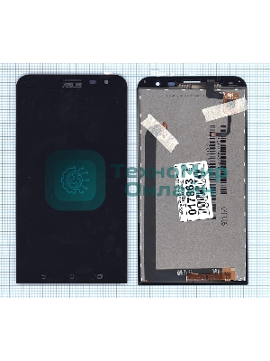 Дисплей для Asus ZenFone 2 Laser ZE600KL черный