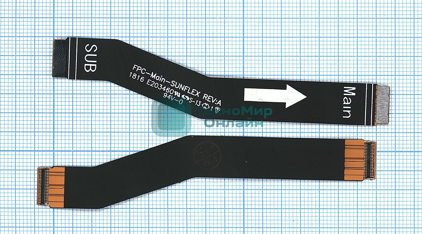 Шлейф основной межплатный для Nokia 6.1 Plus/X6