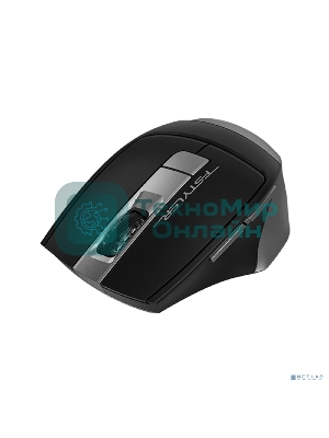 Мышь беспроводная A4Tech Fstyler FB35S серый/черный, 2000 dpi, радиоканал, Bluetooth, USB, кнопки - 5