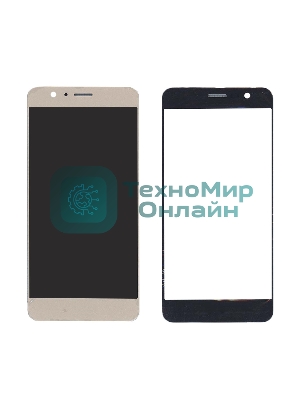 Защитное стекло для Huawei Honor 8 золотистый