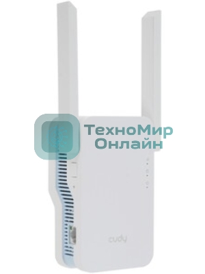 Повторитель беспроводного сигнала Cudy RE1200 AC1200 10/100BASE-TX/Wi-Fi белый