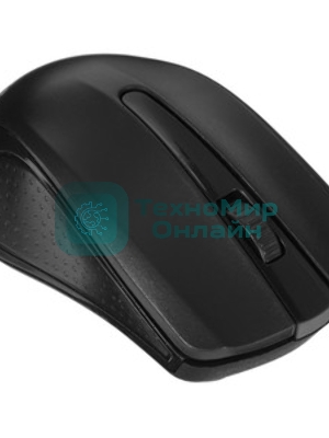 Мышь беспроводная ExeGate Professional Standard SR-9023 черный, 1200 dpi, радиоканал, USB, кнопки - 3
