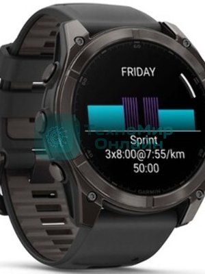 Умные часы Garmin Fenix 8 Solar Sapphire, 1.6