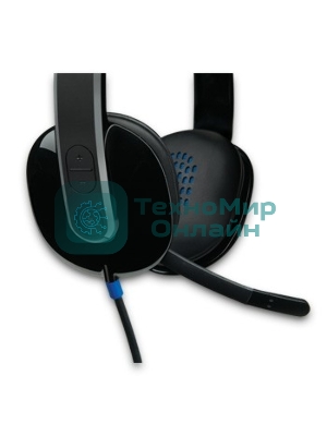 Гарнитура Logitech USB Headset H540 чёрный, проводная, USB