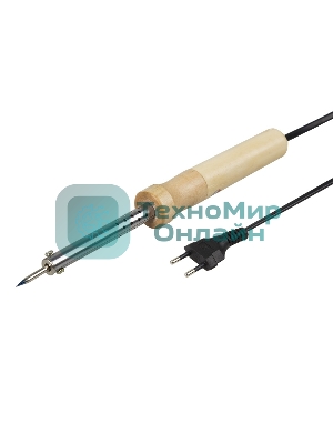 Паяльник ПД PROconnect, 220 В/25 Вт, деревянная ручка, блистер