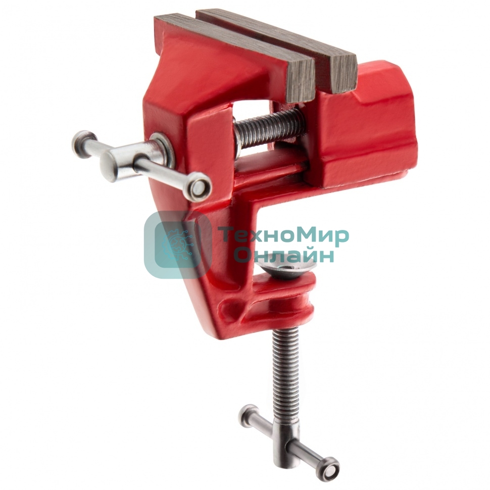 Тиски Sparta 75 мм, крепление для стола