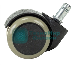 Набор колес Бюрократ CastorSet3850/PU черный, для паркета/ламината