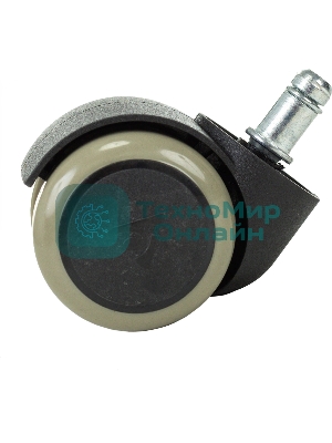 Набор колес Бюрократ CastorSet3850/PU черный, для паркета/ламината