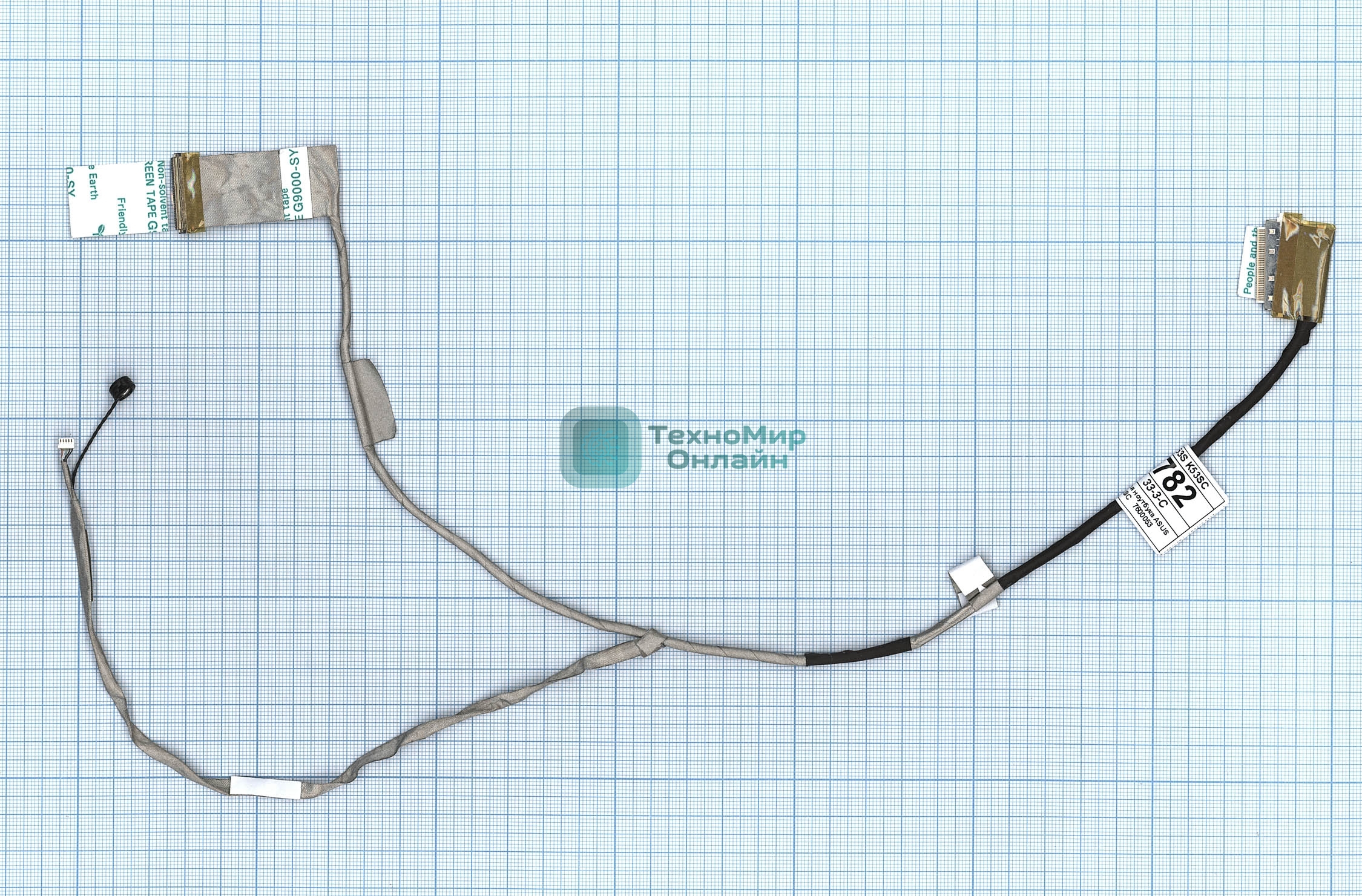 Шлейф матрицы для ноутбука Asus K53E X53S K53SC