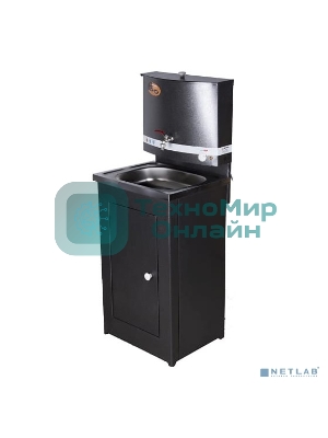 Умывальник ВИХРЬ дачный, с подогревом, нержавеющая мойка, серебристый