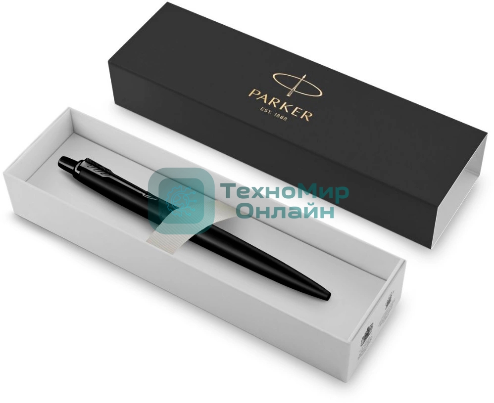 Ручка шариковая Parker Jotter Monochrome XL SE20 (CW2122753) Matt Black, M, синие чернила, подарочная коробка