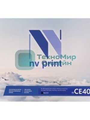 Картридж лазерный NVPrint совместимый HP CE400A черный для CLJ Color M551 (5000k)