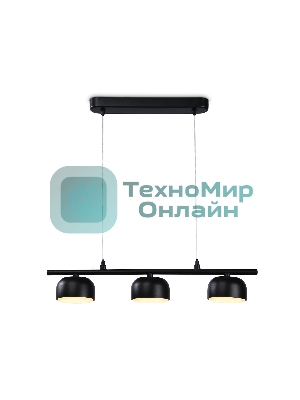 Светильник Ambrella light TN71034/3 BK черный GX53/3 max 12W 440*80*1100