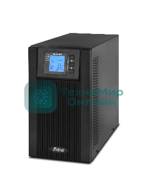 Источник бесперебойного питания Powerman Online 3000 Plus черный external battery pack (not included)(БЕЗ БАТАРЕИ)