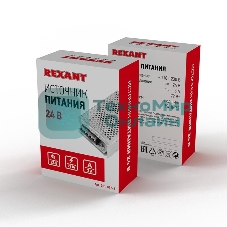 Источник питания Rexant 220 V AC/24 V DC 3 A 72 W с разъемами под винт, без влагозащиты (IP23)