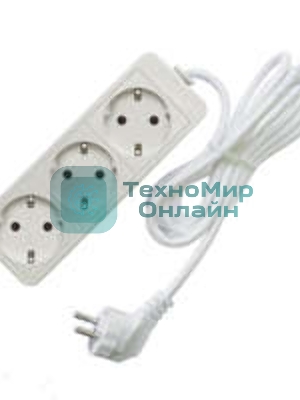 Удлинитель 3х10 м с заземл. 10А IP20 2.2 кВт Союз 481S-9310