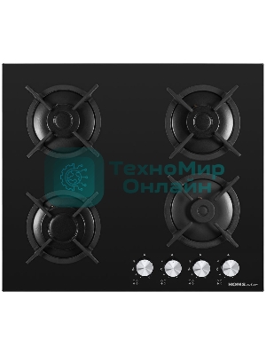 Газовая варочная панель HOMSair HGG641BK