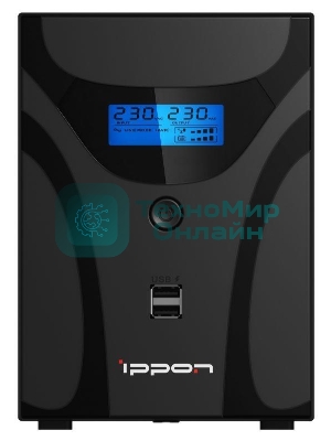 Источник бесперебойного питания Ippon Smart Power Pro II 1200 720Вт 1200ВА черный