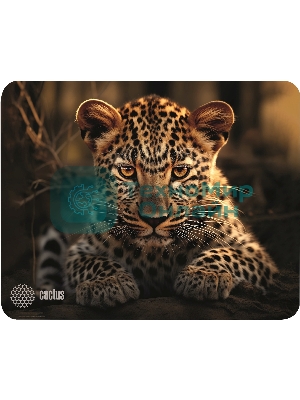 Коврик для мыши Cactus Leopard 250x200x3мм (CS-MP-D06S)