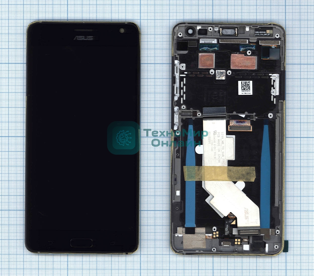 Дисплей для Asus ZenFone AR ZS571KL черный