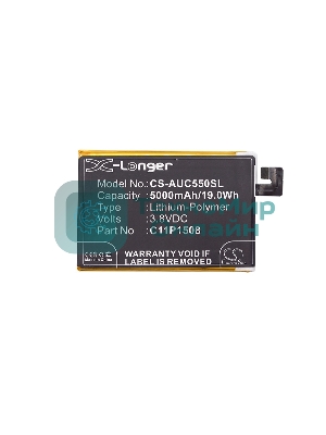 Аккумулятор CameronSino CS-AUC550SL C11P1508 для AsusZenFone 50003.8V, 5000 mAh, 19.00Wh