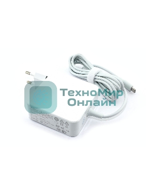 Блок питания (сетевой адаптер) для ноутбуков Xiaomi 90W USB-C (Type-C) OEM белый