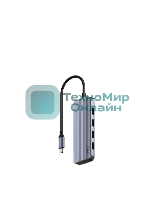 USB-концентратор USB-C Cudy UH500, 1 USB-C 3.0, 1x 4K@30Hz HDMI Port, 1x 100W USB-C port for PD Charging, 4x USB-A (UH500)