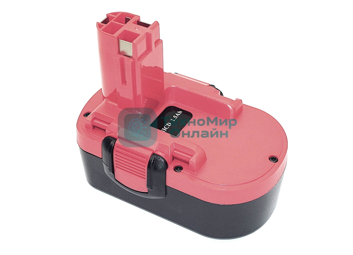 Аккумулятор для Bosch (p/n: 2607335560, 2607335266, BAT025, BAT026, BAT160, BAT181) 1.5Ah 18V Ni-Cd