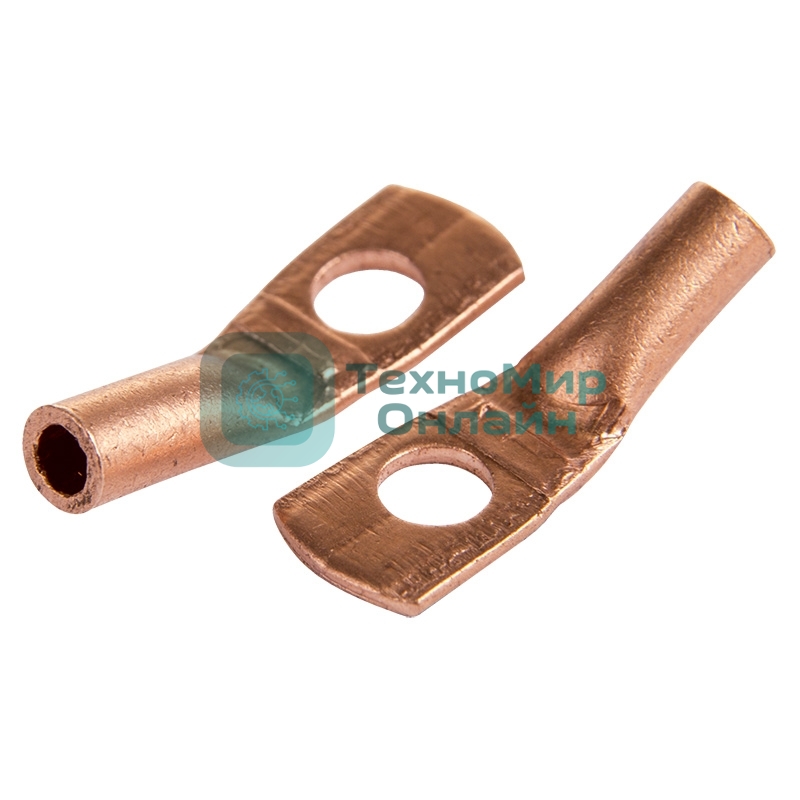 Наконечник медный ТМ Rexant 95-10-15 (95 мм² - Ø10 мм) (в упак. 25 шт.)