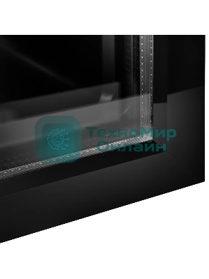 Винный шкаф Kuppersberg RSW 82, отдельностоящий, High-Tech, объем 128 л, вместимость 40 бутылок, диапазон температуры 5-20 градусов, механическое открытие двери, 6 полок из бука, LCD дисплей, уровень шума 38 дБ, черный